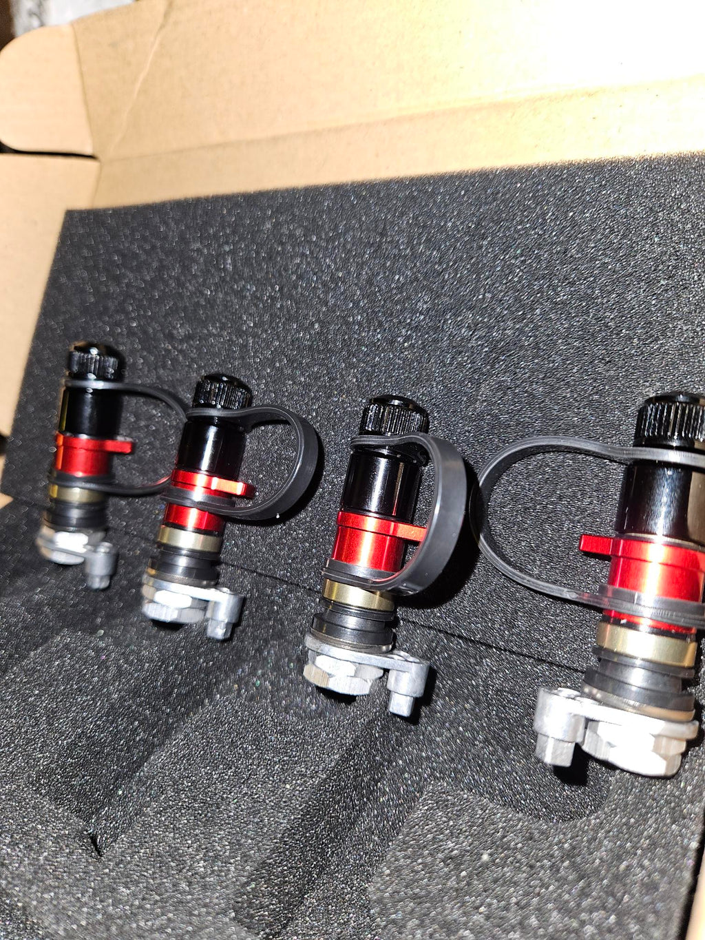 Valve à dégonflage rapide en Aluminium avec TPMS