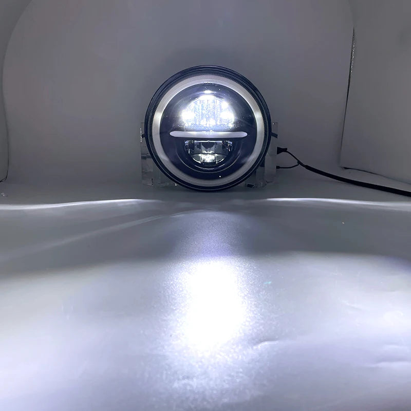 Feux avant à LED T-Vision pour Defender/Jeep/Patrol Y60
