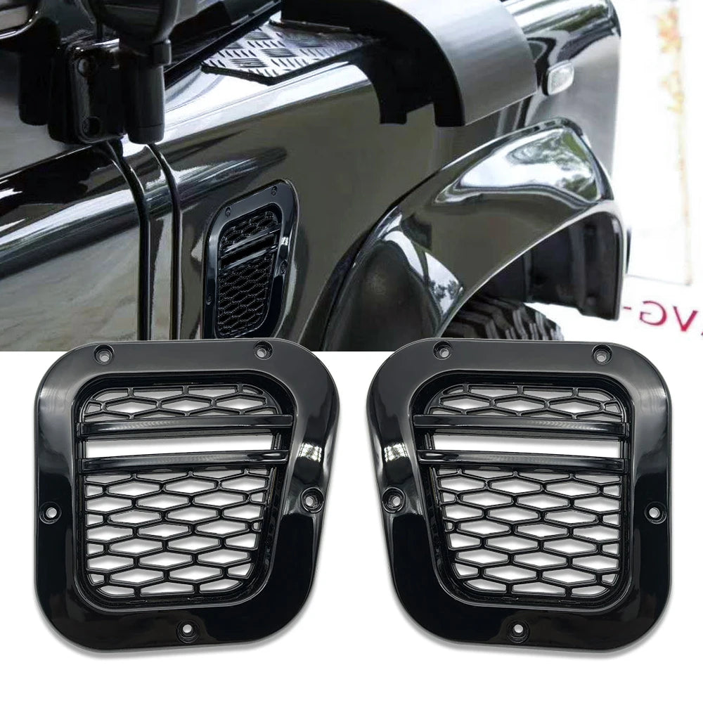 Grilles latérales pour Land Rover Defender
