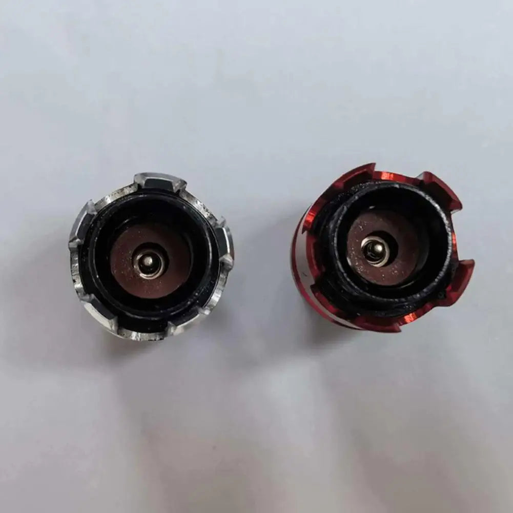 Kit 4 mini valve à dégonflage rapide noir ou rouge