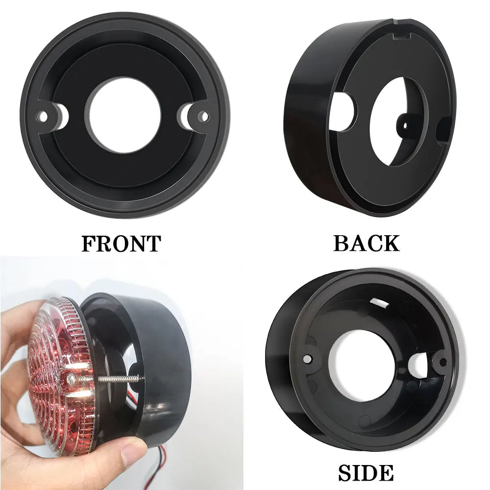 Paire de support de feux anti-brouillard et feux de recul pour Land Rover Defender 1983/2008