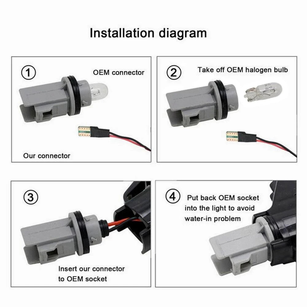 Paire de répétiteur clignotant pour Land Rover Defender TD5