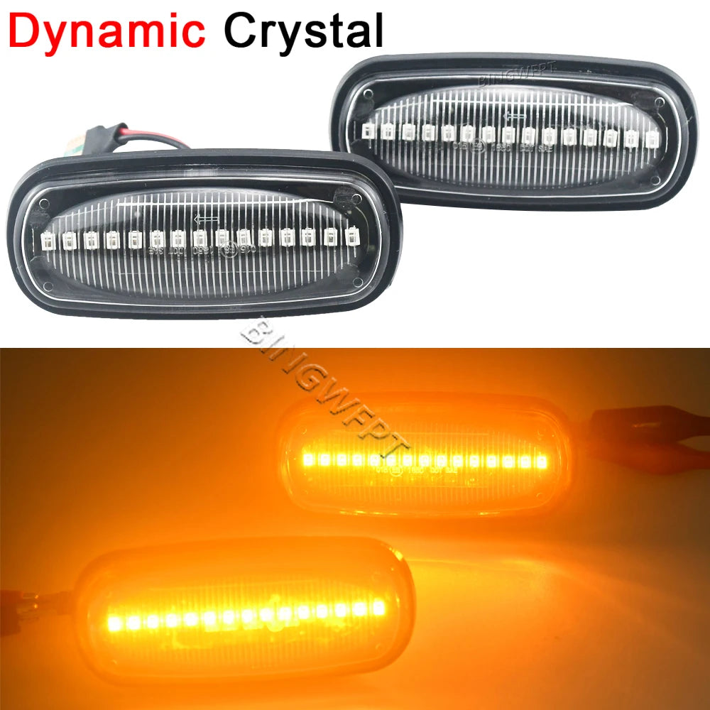 Paire de répétiteur clignotant pour Land Rover Defender TD5