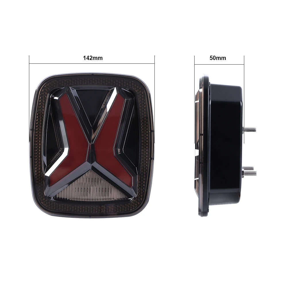 Feux Arrière "US Look" pour Jeep Wrangler CJ TJ YJ 1998-2006