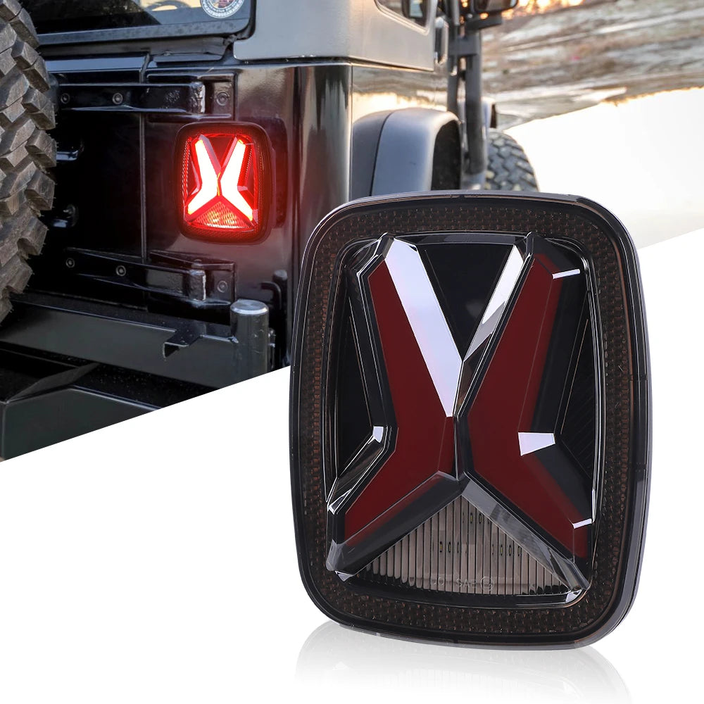 Feux Arrière "US Look" pour Jeep Wrangler CJ TJ YJ 1998-2006