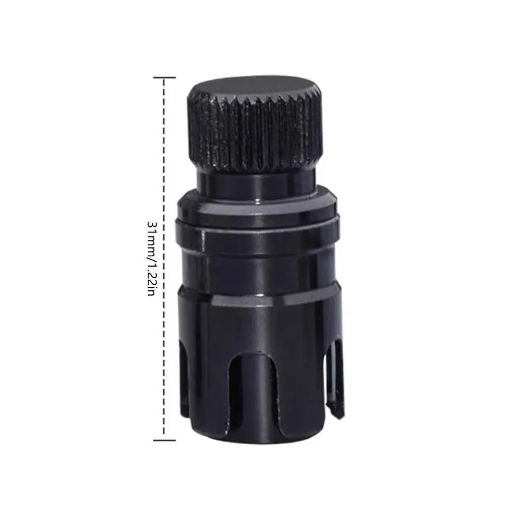 Kit 4 mini valve à dégonflage rapide noir ou rouge