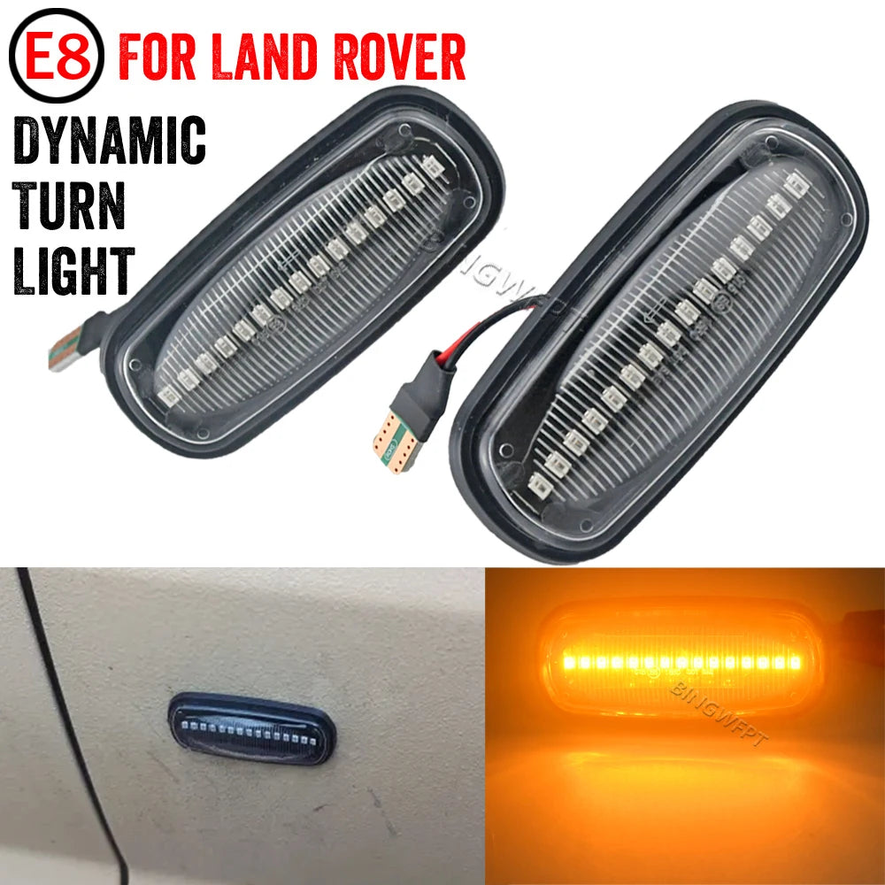 Paire de répétiteur clignotant pour Land Rover Defender TD5
