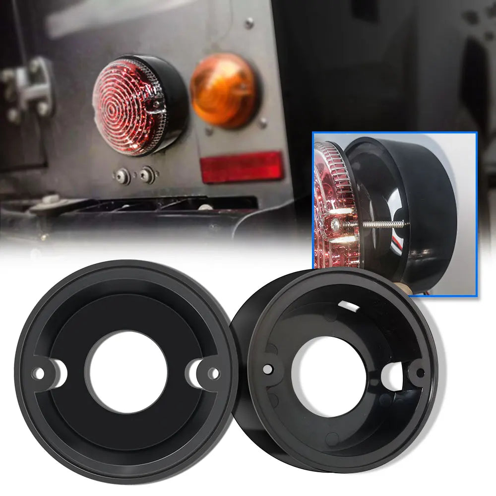 Paire de support de feux anti-brouillard et feux de recul pour Land Rover Defender 1983/2008