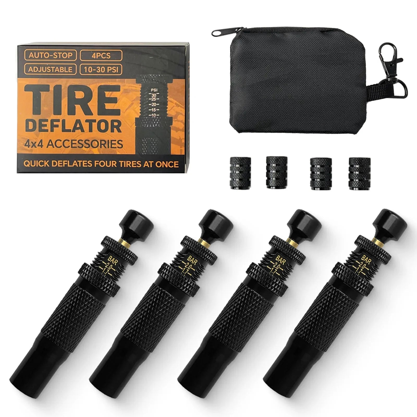 Kit dégonflage automatique réglable